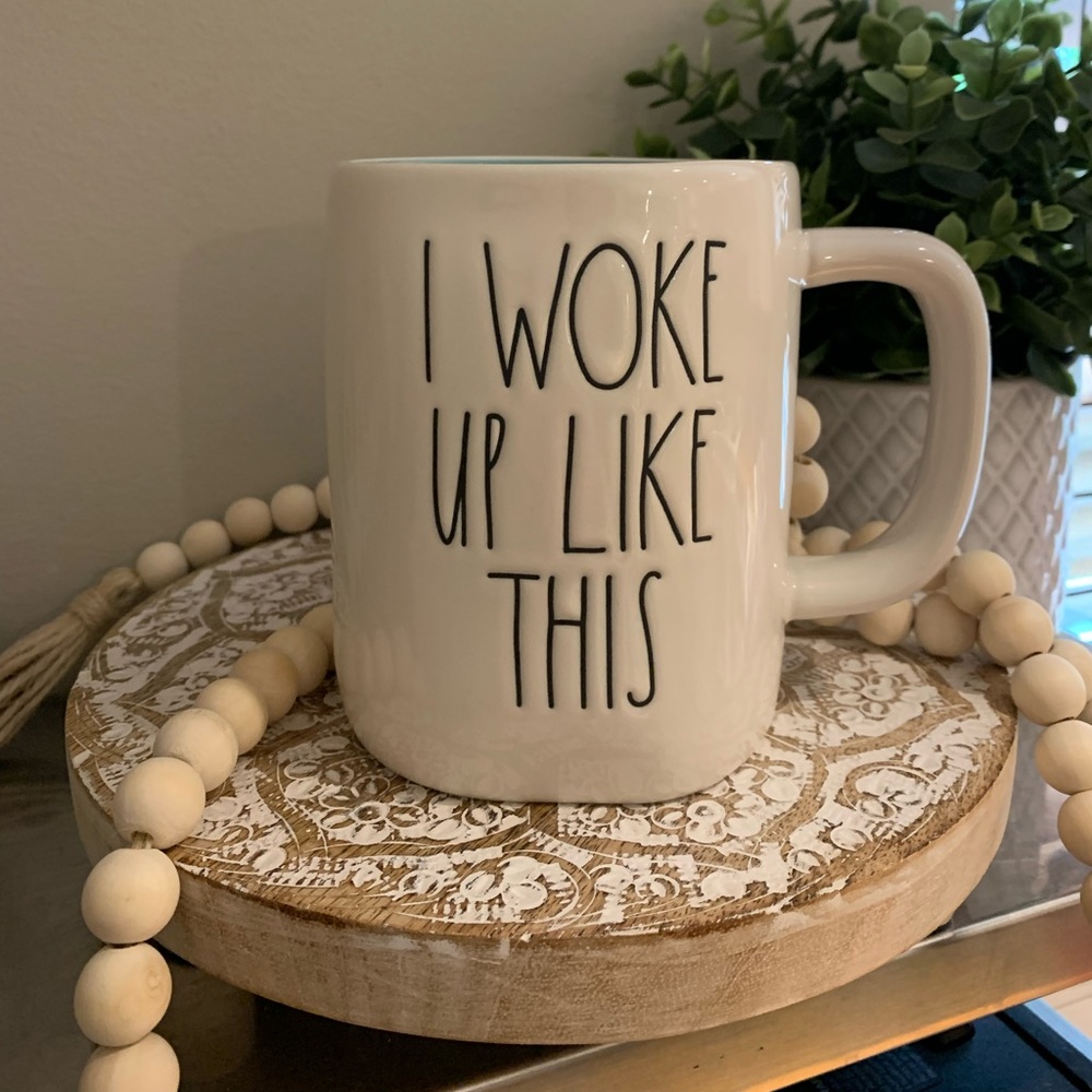 Rae Dunn “I Woke Up Like This” Mug